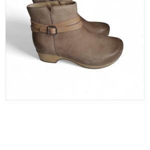 Dansko Brown Ankle Booties